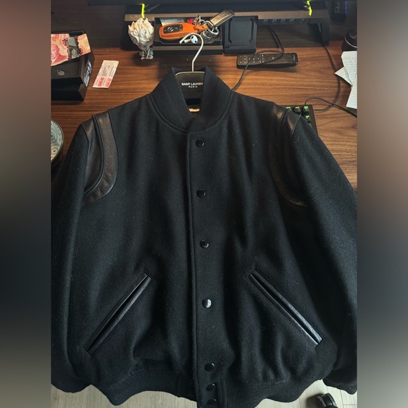 Authentic saint laurent teddy jacket size 46 - Picture 1 of 1